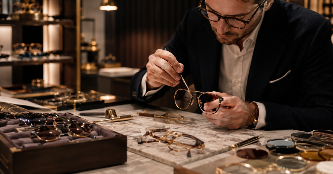Why bespoke eyewear customisation makes luxury frames stand out