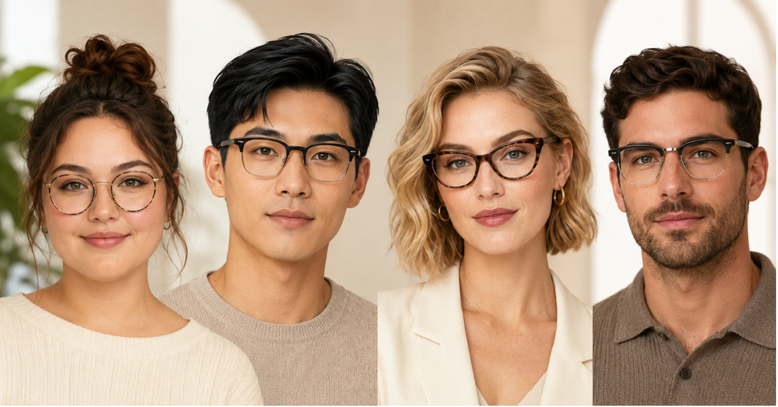 How to find glasses frames that suit your face shape