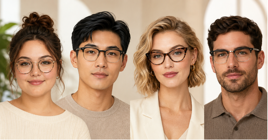 How to find glasses frames that suit your face shape